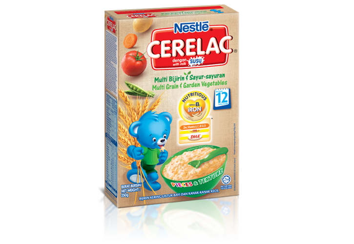 Product cerelac infant cereal multigrain & garden vegetables