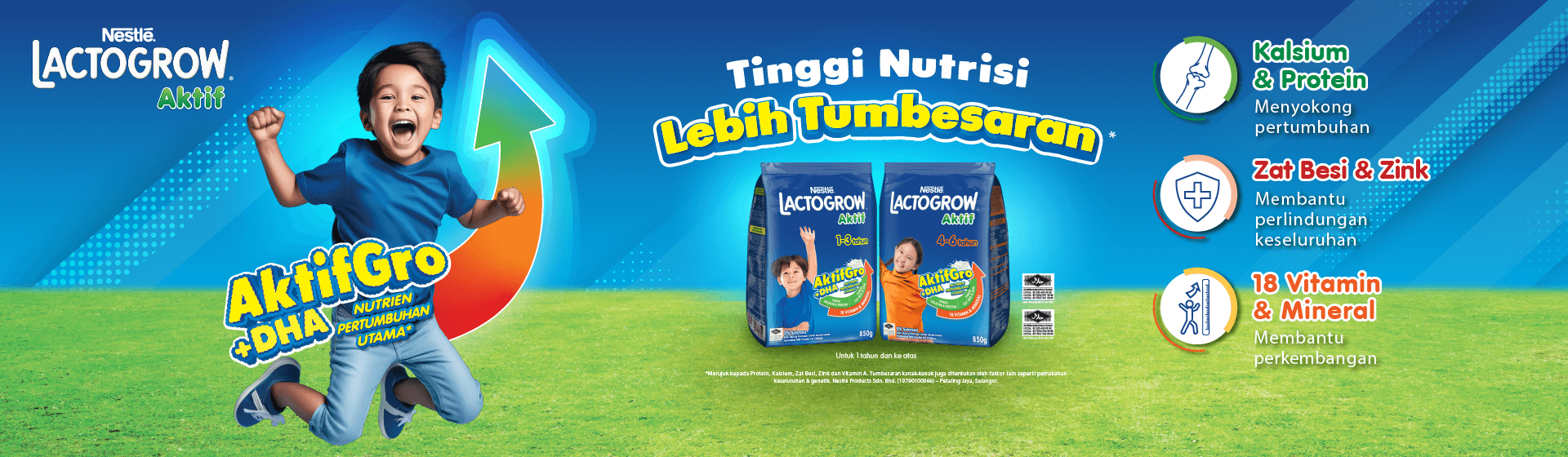 lactogrow aktif lebih tumbesaran